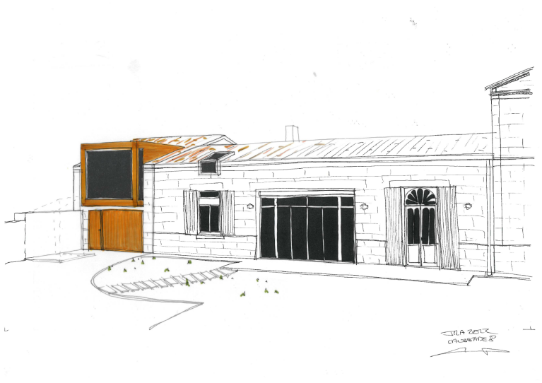 Croquis de façade — JRA