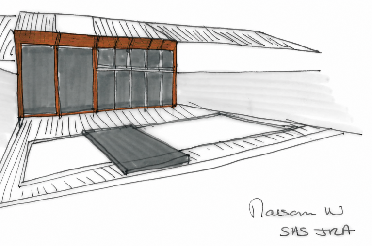 Maison W · Corten